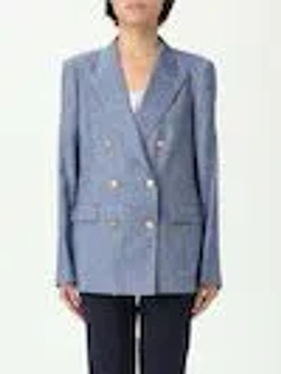 Tagliatore Double-breasted Cotton Jacket With Structured Shoulders