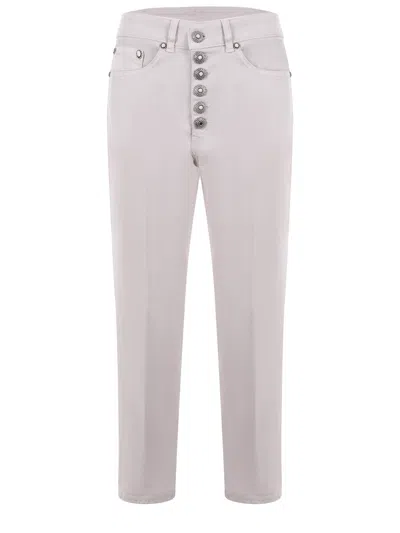 Dondup Jeans Koons Gioiello In Purple