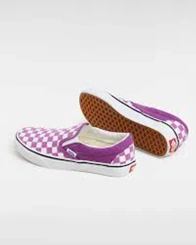 Vans Classic Slip-on Sneaker In Purple