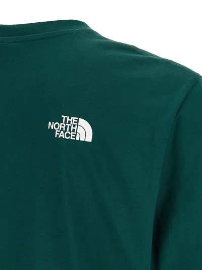 The North Face Box Nse Tee In Green