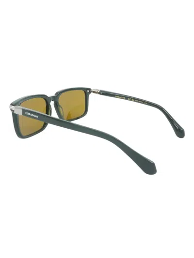 Ferragamo Eyewear Rectangle-frame Sunglasses
