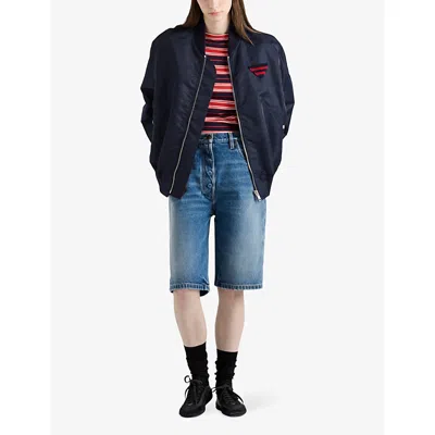 Prada Denim Bermudas