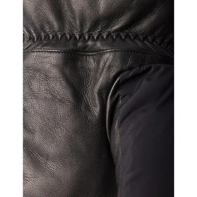 Prada Men's Napa Gloves With Triangle Logo