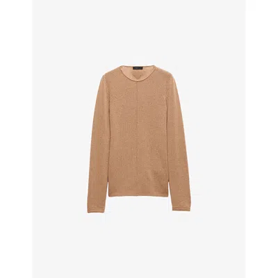 Prada Camel Cashmere Sweater