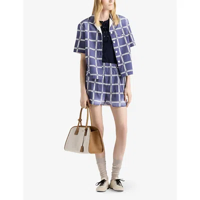 Prada Lace-up Detail Tank Top