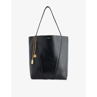 Chloé Grained Leather Medium 'spin' Bag