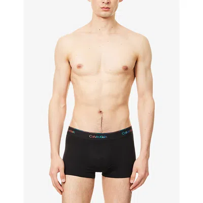 Calvin Klein Mens  Pride Low-rise Stretch-jersey Trunk