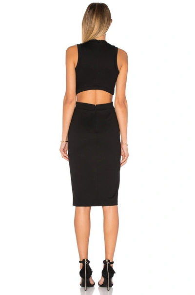 Shop Amanda Uprichard Shaina Dress In Black