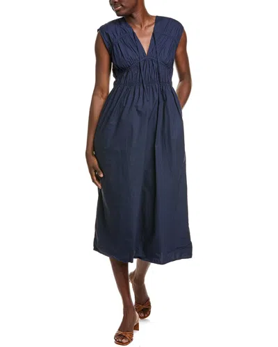 Ba&sh Marana Midi Dress In Blue
