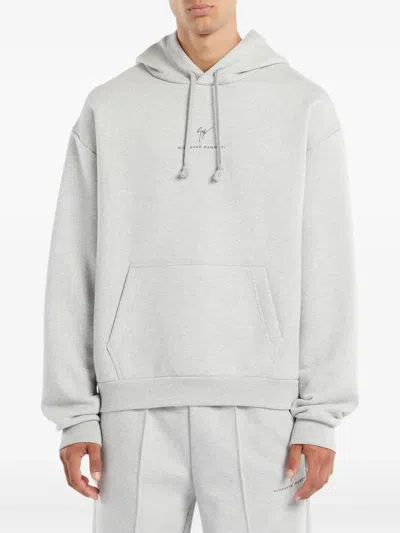 Giuseppe Zanotti Logo-embroidered Hoodie