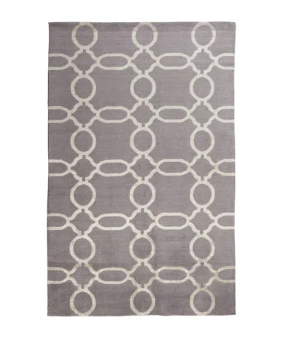 Haven & Loom Gray Links Rug, 8' X 10'