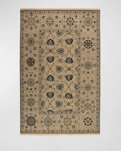 Haven & Loom Cadet Blue Rug, 6' X 9'