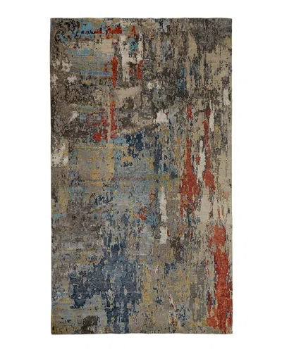 Haven & Loom Layla Tibetan Weave Knotted Rug, 6' X 9'