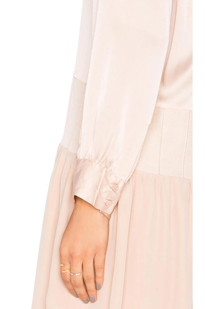 Shop Flannel Australia Nefertiti Dress In Blush
