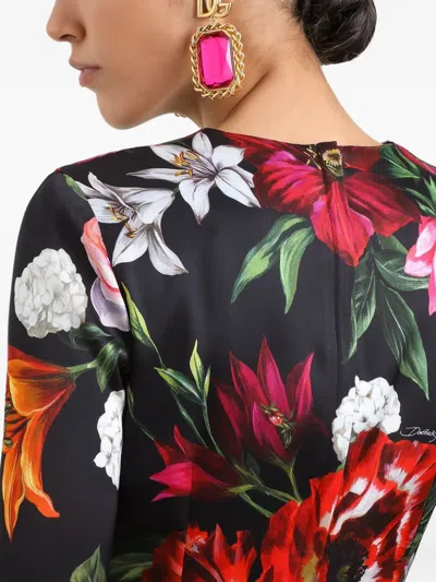 Dolce & Gabbana Dolce&gabbana Women Floral Print Dress In Multi
