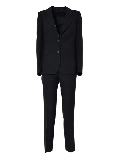 Tagliatore Tailored Wool And Silk Blend Suit