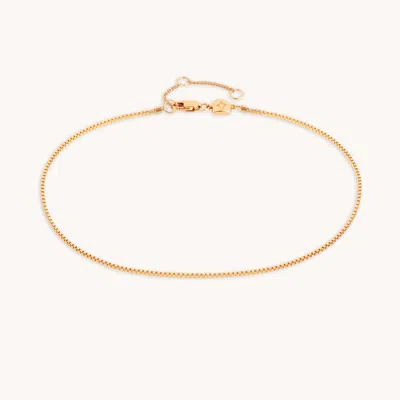Astrid &amp; Miyu Box Chain Anklet