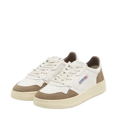 Autry "medalist Low" Sneaker In White