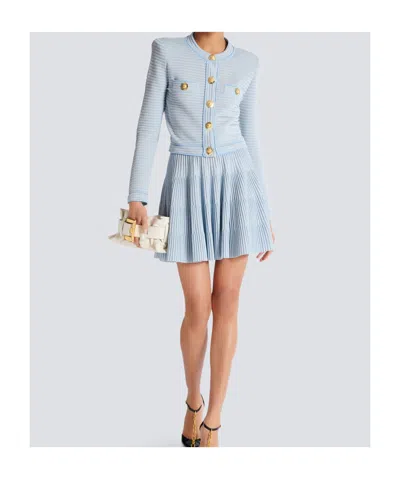 Balmain Knit Miniskirt