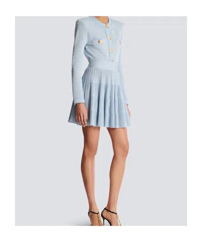 Balmain Knit Miniskirt