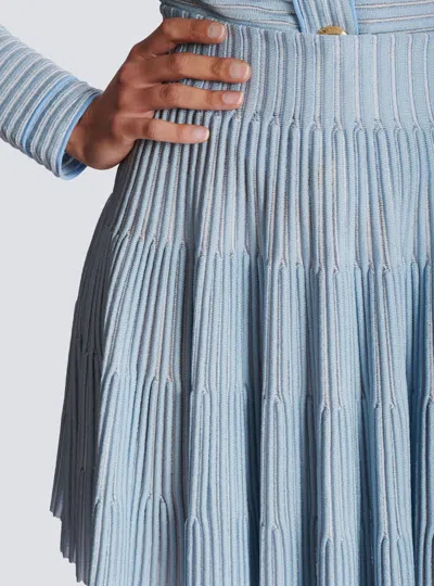 Balmain Knit Miniskirt
