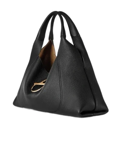 Gucci Maxi Shoulder Bag Softbit In Black