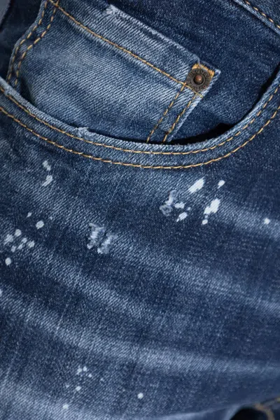 Dsquared2 Distressed Belt Loop Trousers