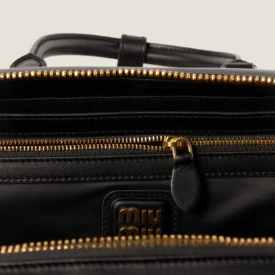 Miu Miu Arcadie Leather Shoulder Bag