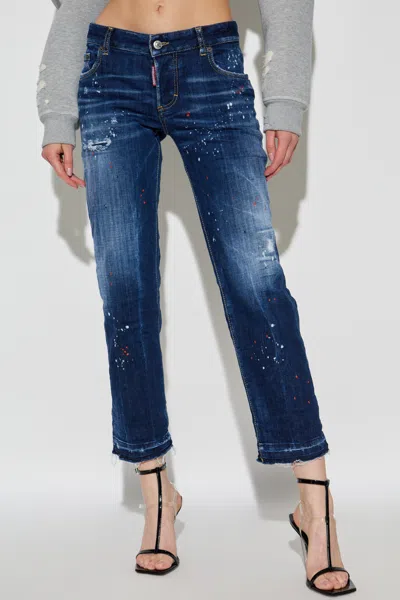 Dsquared2 Dsquared Stretch Denim Boston Jeans