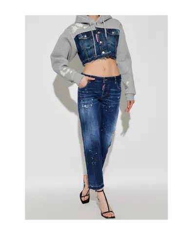 Dsquared2 Dsquared Stretch Denim Boston Jeans