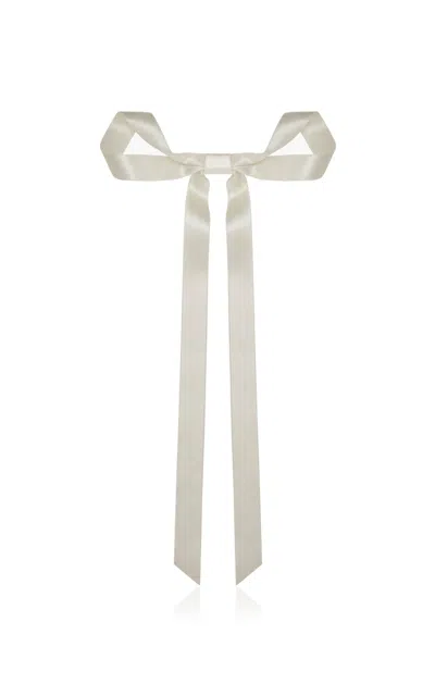 Jennifer Behr Gretta Silk Bow Barrette