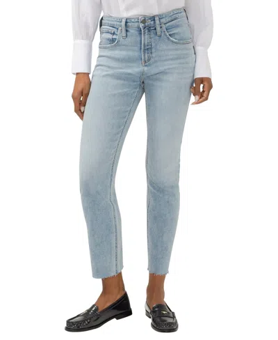 Silver Jeans Co. Women's Beau High Rise Slim Leg Jeans In Blue