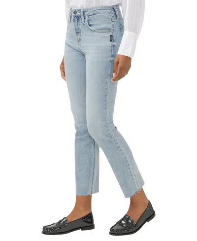 Silver Jeans Co. Women's Beau High Rise Slim Leg Jeans In Blue