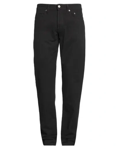 Siviglia Man Pants Dark Brown Size 33 Cotton, Polyester, Elastane