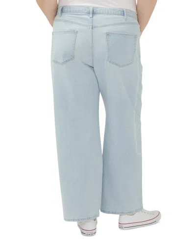 Silver Jeans Co. Plus Size Be Easy Drawstring Jeans In Blue