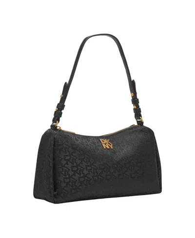 Dkny Remy Top Zip Shoulder Bag In Black