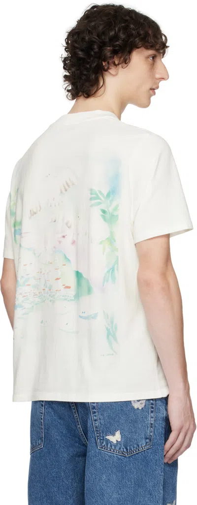 Our Legacy New Box Cotton Jersey T-shirt In White