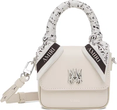Amiri Micro Ma Handbags White