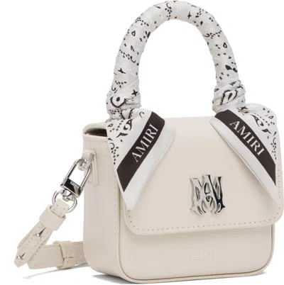 Amiri Micro Ma Handbags White