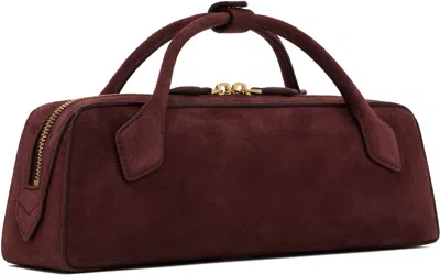 Alaïa Rectangular Top Handle Tote Bag In Red