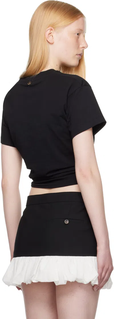 Rabanne Cropped Cut T-shirt