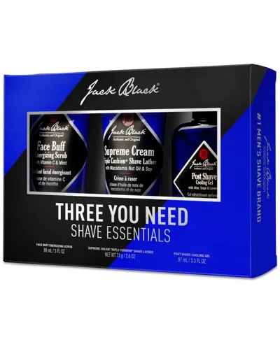 Jack Black 3-pc. Three You Need Shave Essentials Set