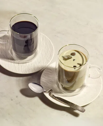 Villeroy & Boch Manufacture Rock Insulated Coffee Mugs, Set Of 2