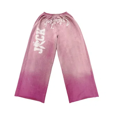 Pre-owned Cactus Jack By Travis Scott X Playboy Sweatpants 'pink'