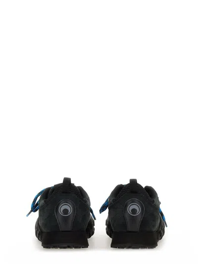 Marine Serre "rise Ii" Mesh Panels Sneaker In Black