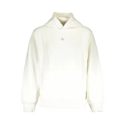 CALVIN KLEIN CALVIN KLEIN WHITE COTTON MEN MEN'S SWEATER 