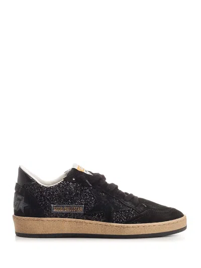 Shop Golden Goose Ball Star Sneakers Black