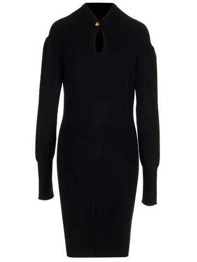 Vivienne Westwood Orb-embroidered Ribbed Mini Dress