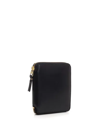 Comme Des Garçons Compact Zipped Wallet Wallets Black
