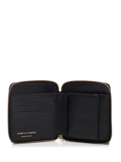 Comme Des Garçons Compact Zipped Wallet Wallets Black